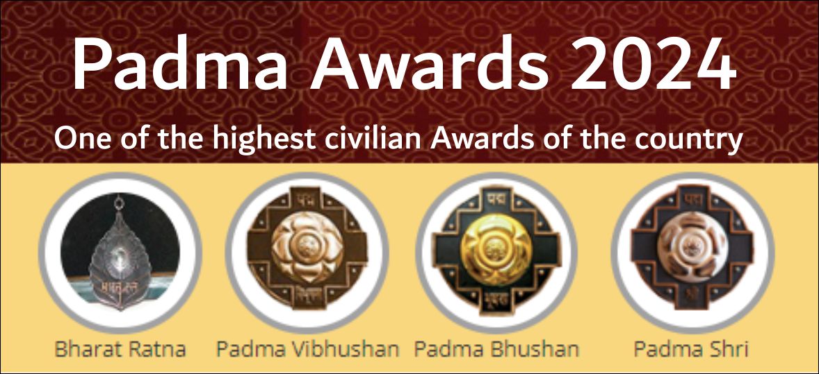 Padma Awards: one of the highest civilian Awards of the country (पद्म पुरस्कार: देश के सर्वोच्च नागरिक सम्‍मान में से एक)